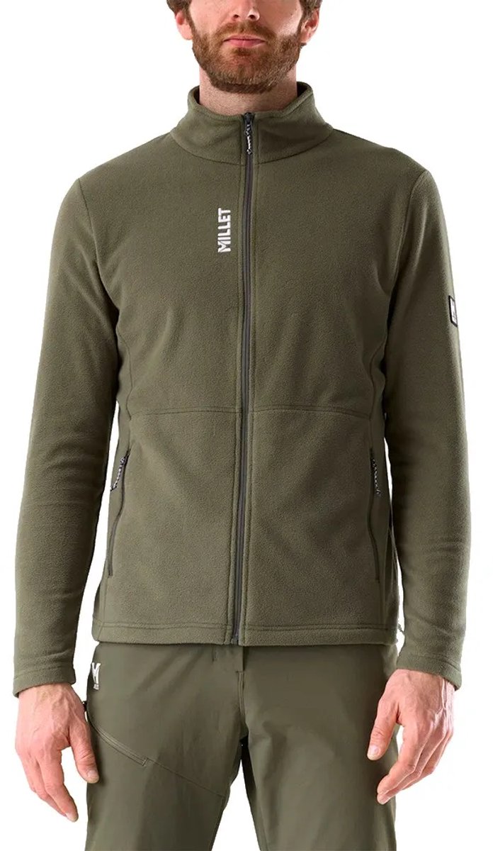 Millet Seneca Micro Fleece Met Volledige Rits Groen L Man