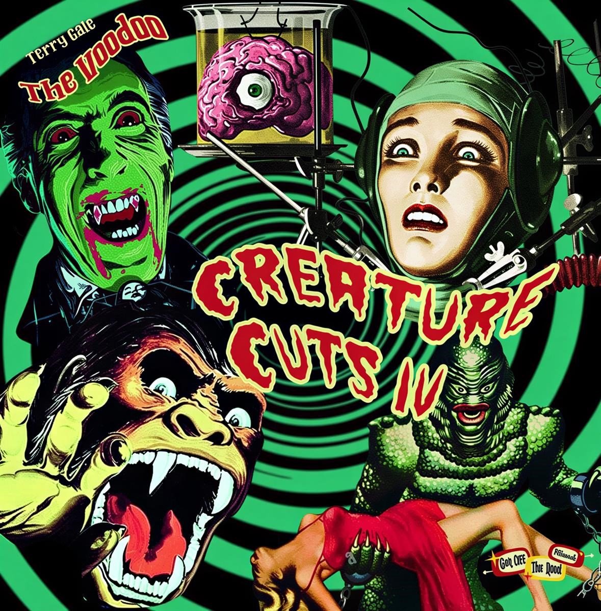 Various Artists - Creature Cuts IV (LP) (Coloured Vinyl)