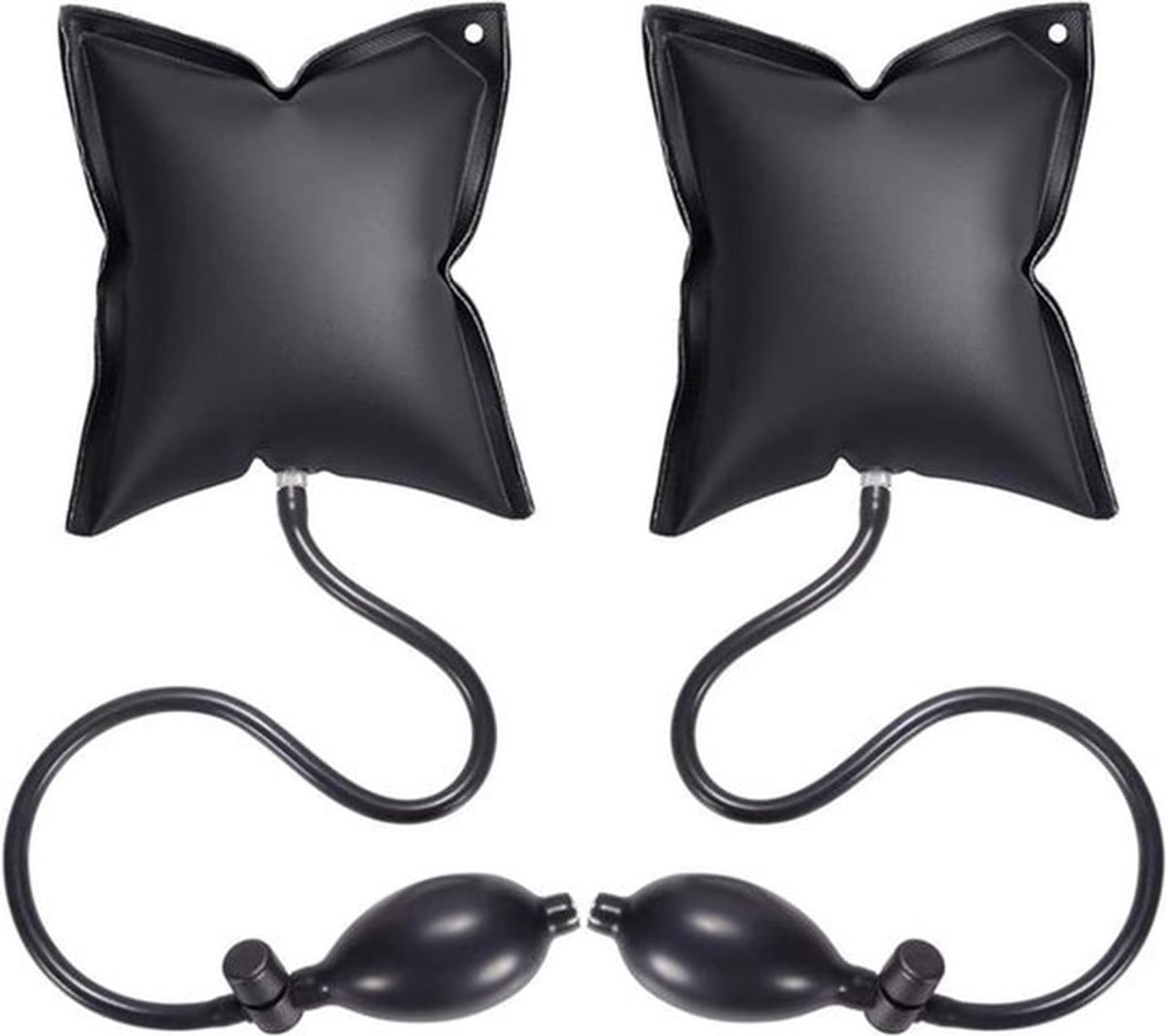 Montagekussen, Air Wedges/Pomp/Shim/Deurstop/Koevoet/Hefboom/Wig - 200kg Elk (2 Stuks, 40cm)