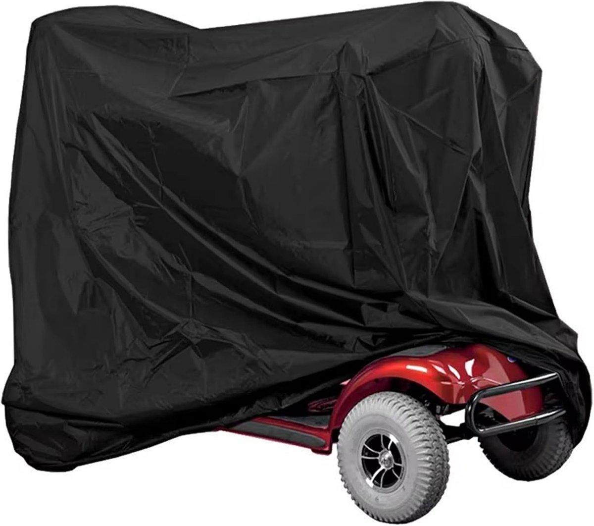 Weerbestendige Scooterhoes 142x66x91 cm - Zware Beschermhoes voor Rolstoel en Mobiliteitsscooter - 210D Oxford Stof voor Binnen- en Buitengebruik