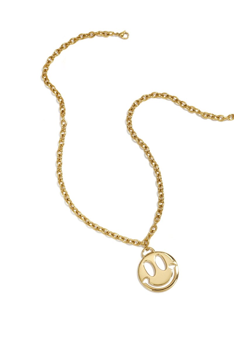 Joy - Ketting - 14K Gold Plated - Stainless Steel - - Goud