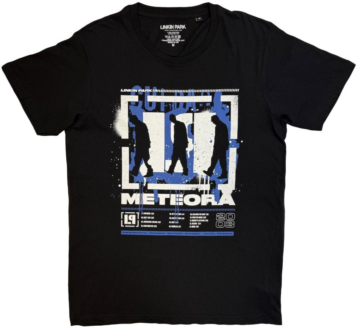 Linkin Park - Meteora Tour Heren Tshirt - M - Zwart