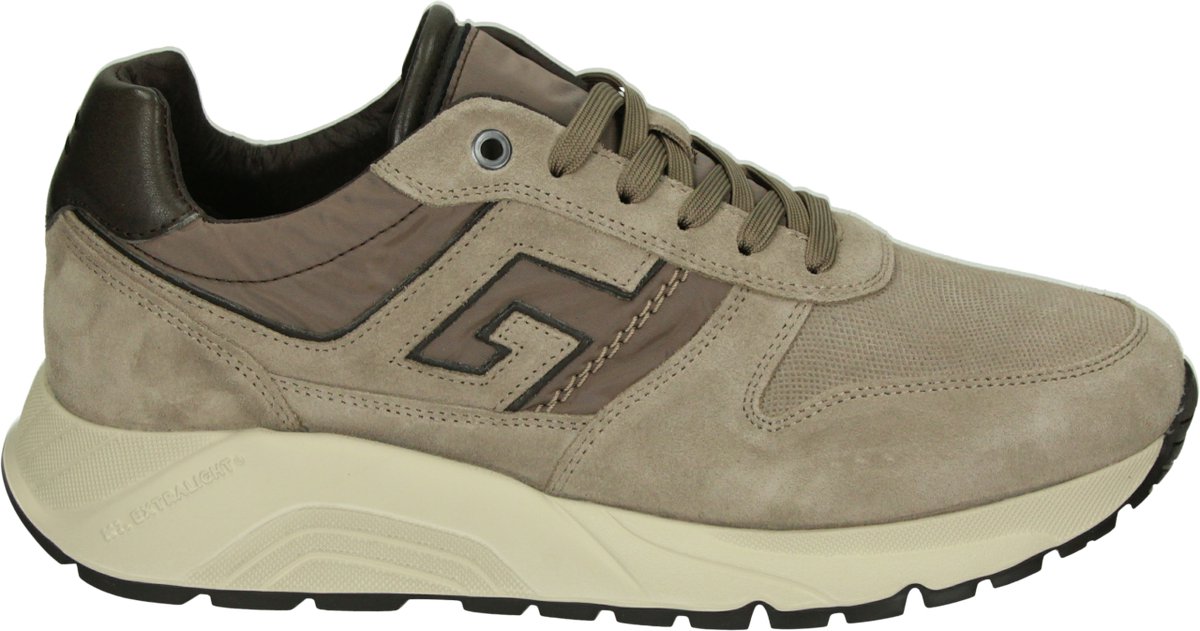 Greve - 7276.10-XF - Lage sneakersVrije tijdsschoenenHeren sneakers - Kleur: Taupe - Maat: 46