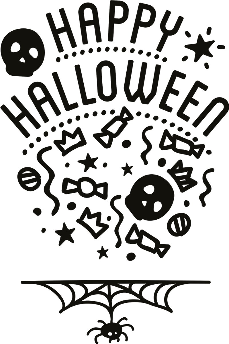 Securit® A2 Windoodle Halloween-raamontwerpen