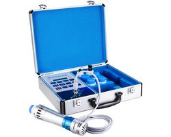 Velori Shockwave Therapie Machine - Elektromagnetische Schokgolftherapie - Fysiotherapie Apparaat - 7 Behandelkoppen - 220 V - 90 W - 16 Frequenties
