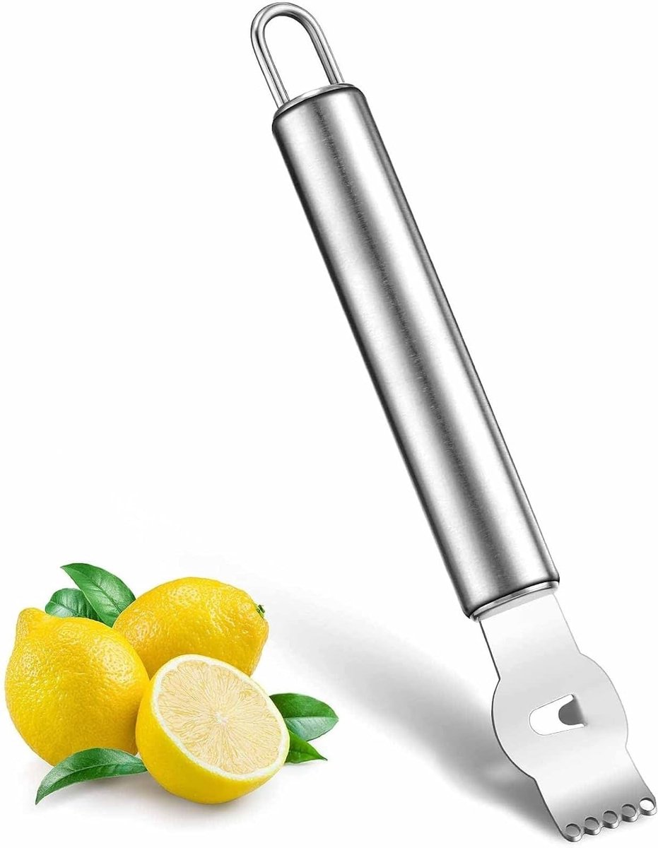 Solidchoice - Citrusmes van Roestvrij Staal voor Keuken