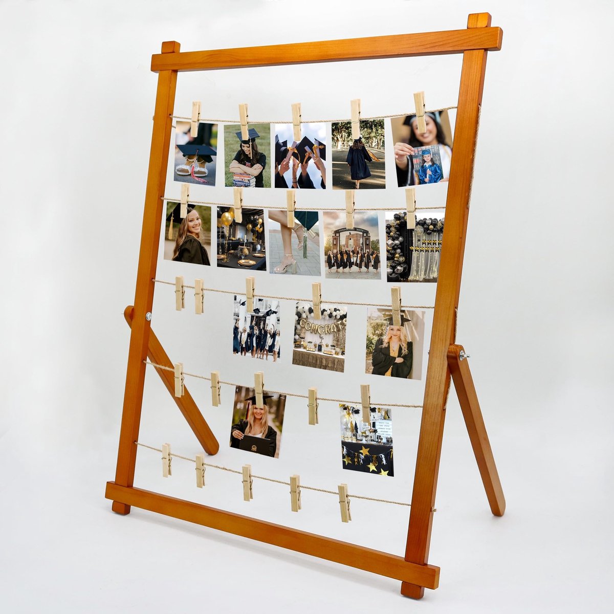 Solidchoice - Vrijstaande Fotodisplay voor Meer dan 30 Foto's