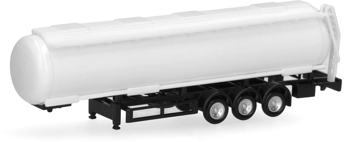 Solidchoice - Miniatuur Model 3-Axle Tank Semi-Trailer 1:160