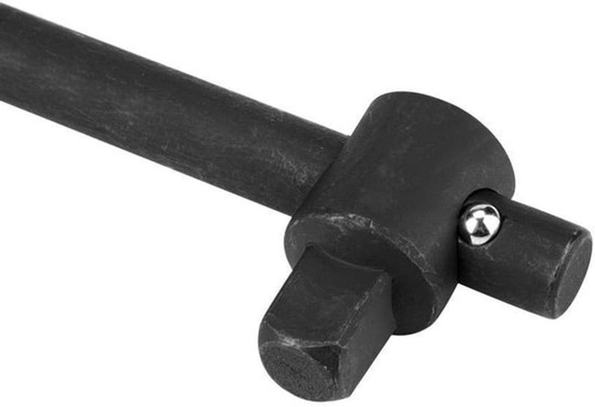 T-handle steeksleutel met schuifhandvat, sterke breekbalk van hoogwaardig staal, ideaal voor zware klussen, hoge torsiekracht en slijtvastheid (3/4" inch)