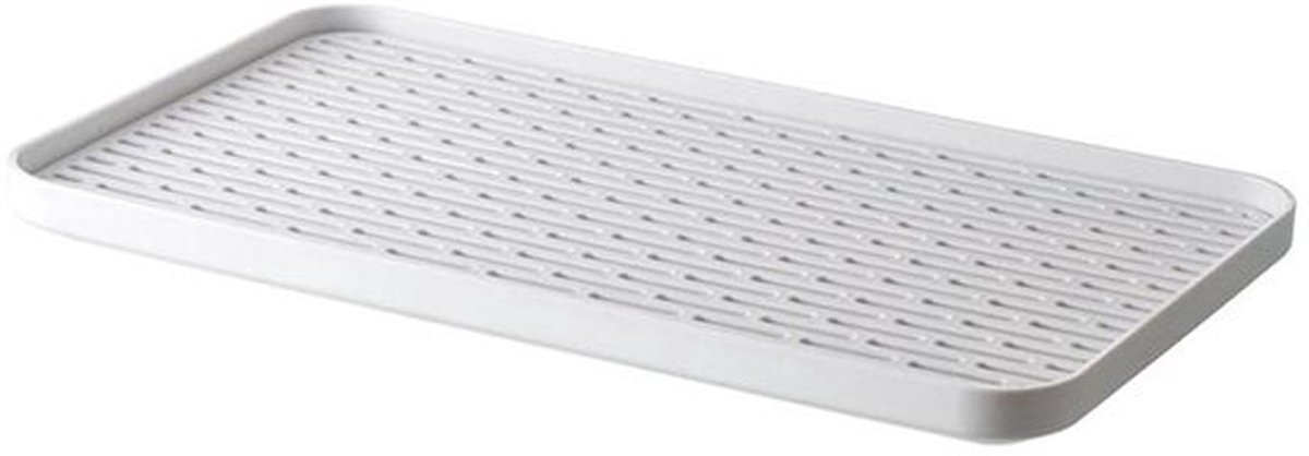 Afdruiprek Dubbellaags - Afdruiprek met Lekbak - Afdruiprek Inklapbaar - Afdruiprek Kunststof - Afdruiprek Keuken - Afmetingen S/M/L 38x10,1/30,9x17,5/38,8x22,6 cm - Afvoerbak