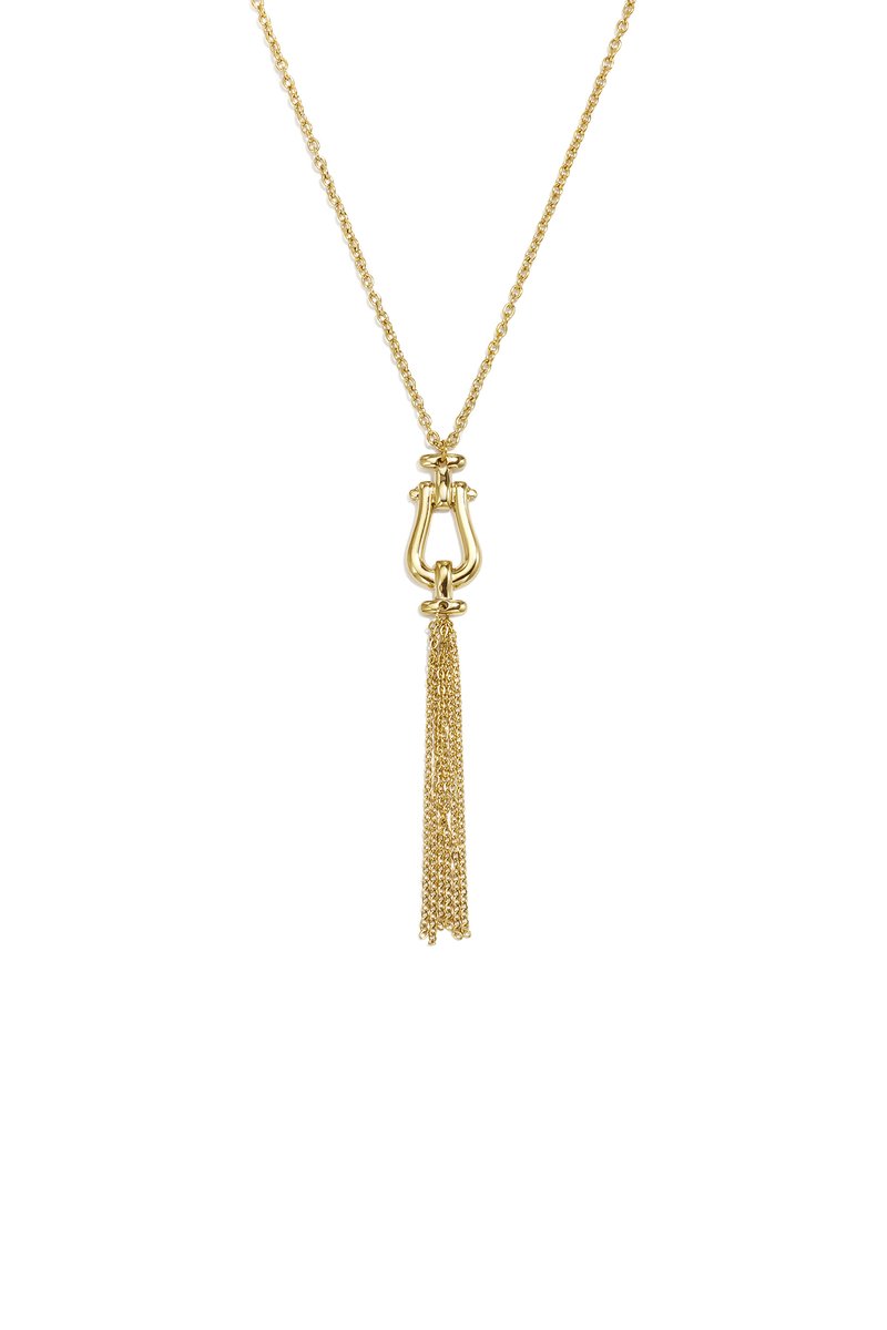 Schakelketting met Schakelhanger – RVS - Goud