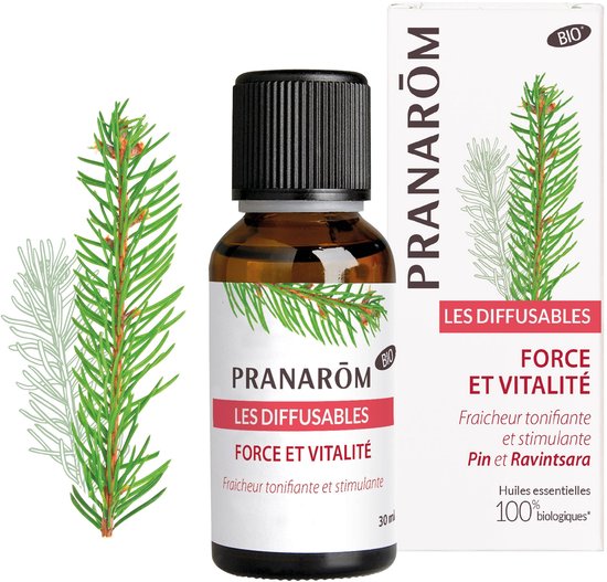 Pranarôm Les Diffusables Kracht & Vitaliteit Bio 30 Etherische olie