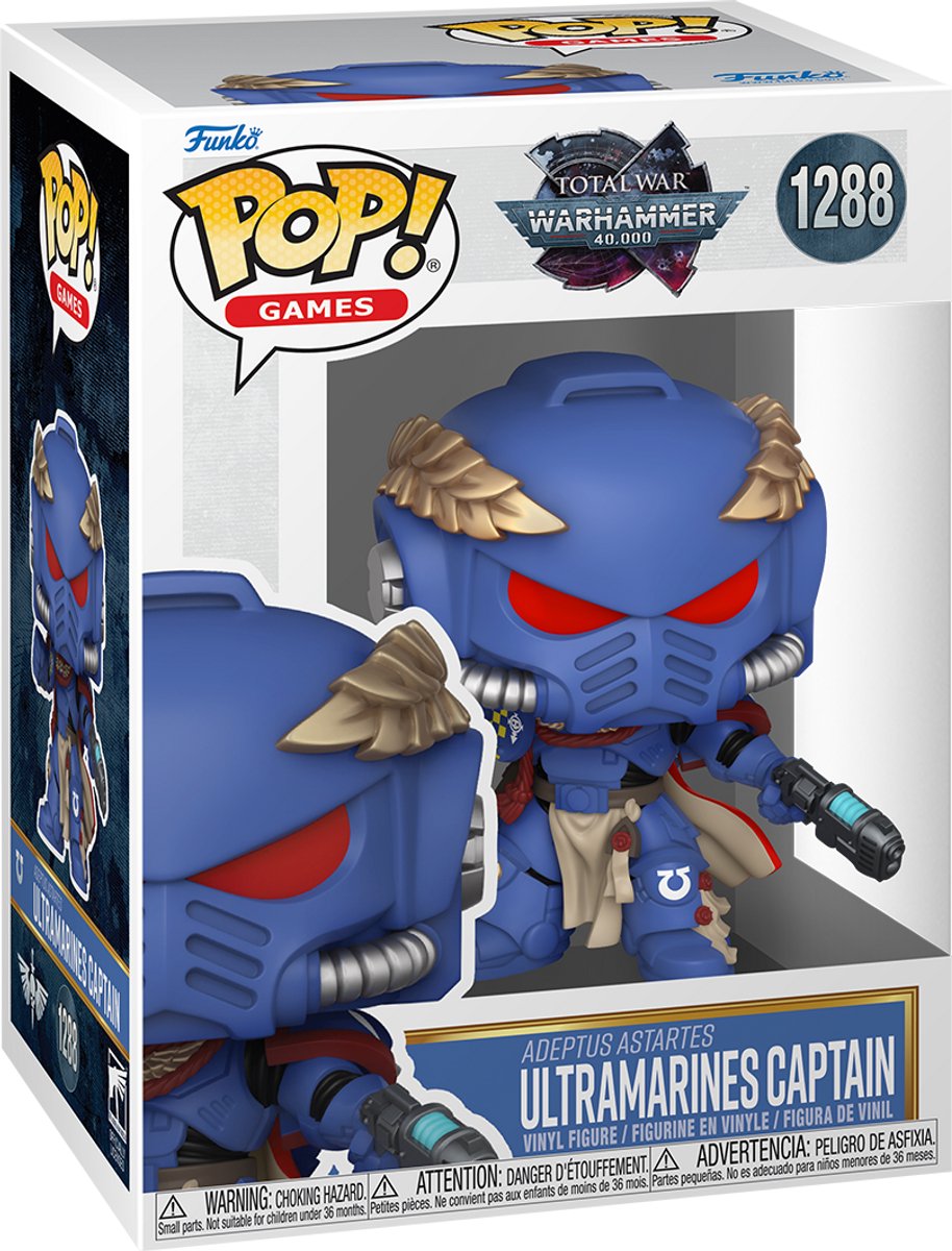 FUNKO POP GAMES: WARHAMMER- CAPTAIN JUSTIAN
