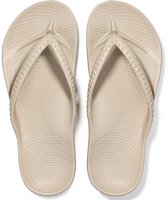Homaxy - Ergonomic Flip-Flops - Dames Slippers - Anatomic Dames Slippers - Licht kaki - 39 - Geschikt voor een voetlengte van 24.13cm