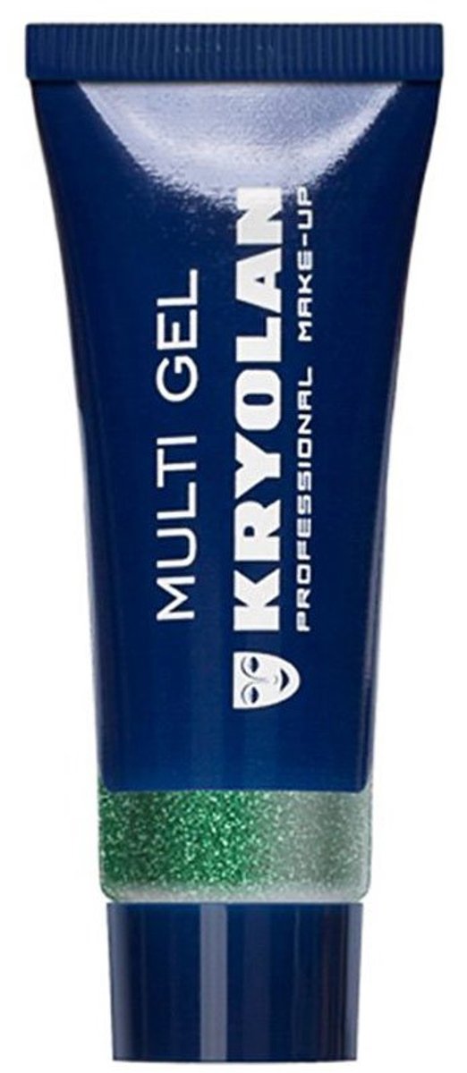 Kryolan Glittergel Groen Fijn