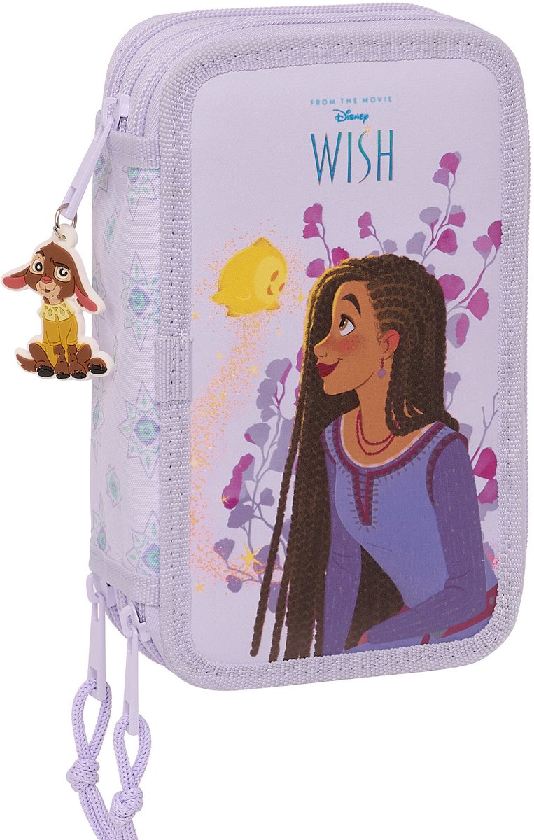 Disney Wish Gevuld Etui, Rosas - 36 stuks - 19,5 x 12,5 x 5,5 cm- Polyester