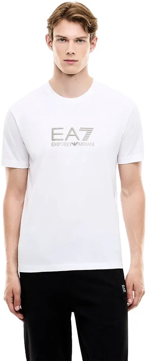 Ea7 Emporio Armani 7m002095_af27714 T-shirt Met Korte Mouwen Wit L Man
