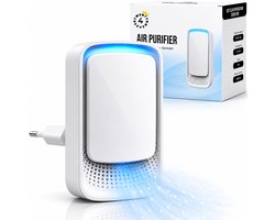 Twenty4seven® Luchtreiniger voor Stopcontact - Mini Air Purifier voor Slaapkamer - Tegen Huisstofmijt, Geurtjes & Huisdieren - Compact & Stil