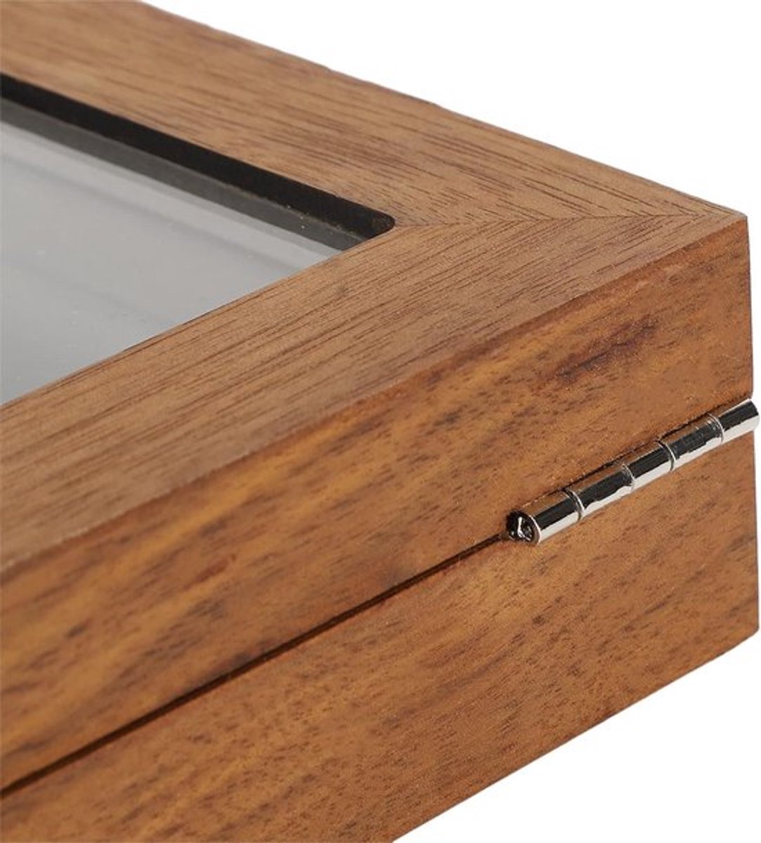 Fontein Pen Display Case Organisator van Hout - Walnut - Diverse Maten - Pen Opslagbox voor Thuis of Winkel - Vader - Echtgenoot - Cadeauoptie