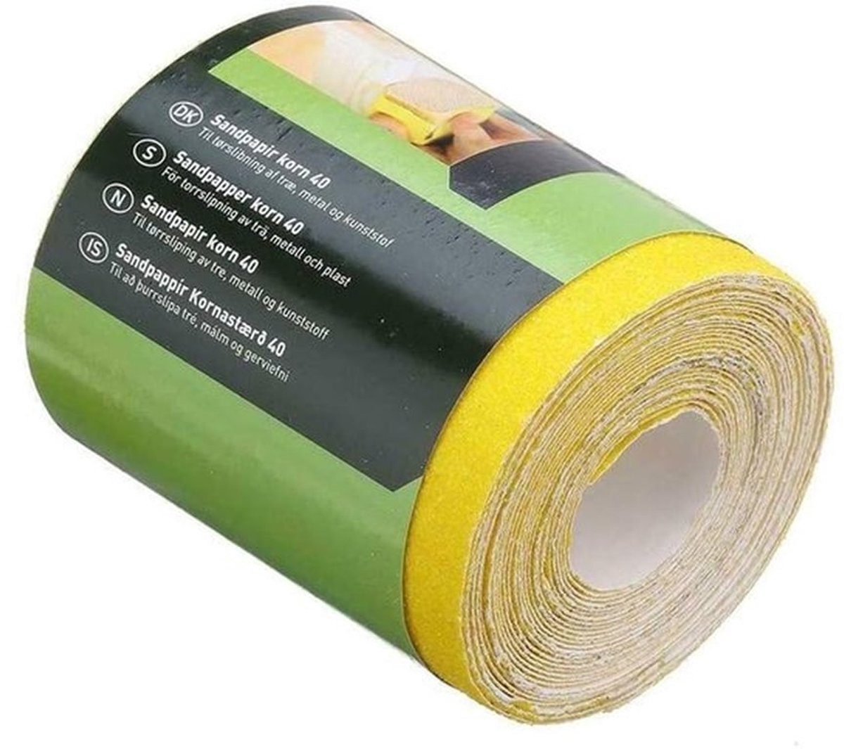Schuurpapier 40 Grit - Schuurpapier 120 Grit - Schuurpapier Set - Schuurpapier 50cm x 9,3cm - Aluminium Oxide - Geschikt voor hout/metaal/plastic - Schuurrol
