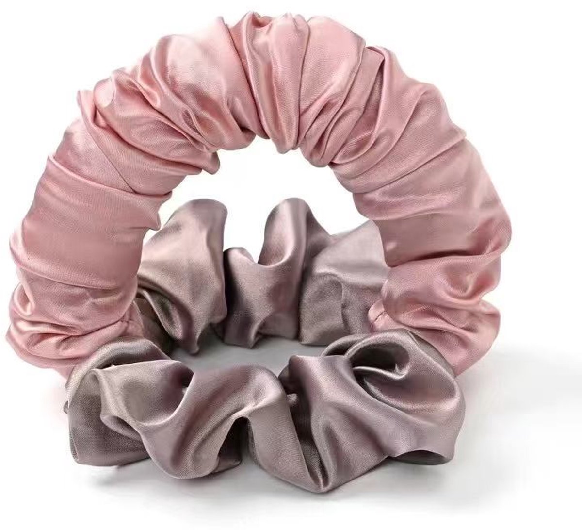 Heatless Curls - Slaap Haar Rollers Wave - Krullen Luie Krultang - Hittevrije Krulhoofdband - Krullen Zonder Hitte - Haarkruller - Haarkruller Voor Lang Haar - Zacht Zijden Lint - DIY Haarstyling Gereedschap - Voor Lang en Halflang Haar - Roze