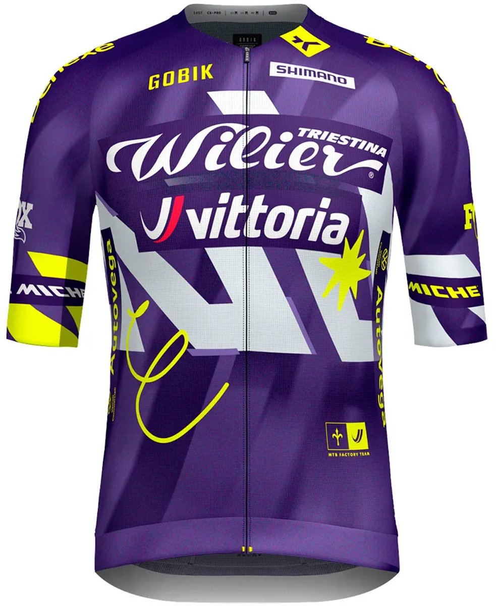 Wilier Wilier-vittoria 2026 Korte Mouw Enduro Trui Paars L Man