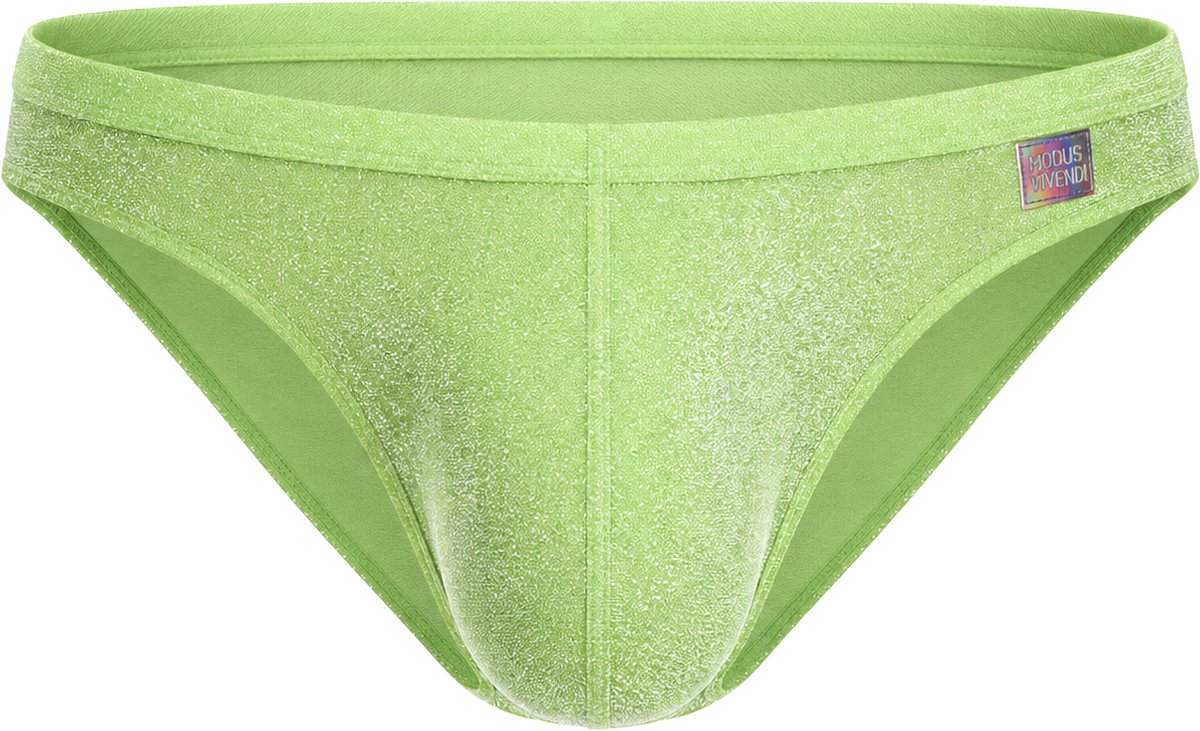 MODUS VIVENDI Delusion Ultra Low Rise Brief Neon - MAAT M - Heren Ondergoed - Slip voor Man - Mannen Brief