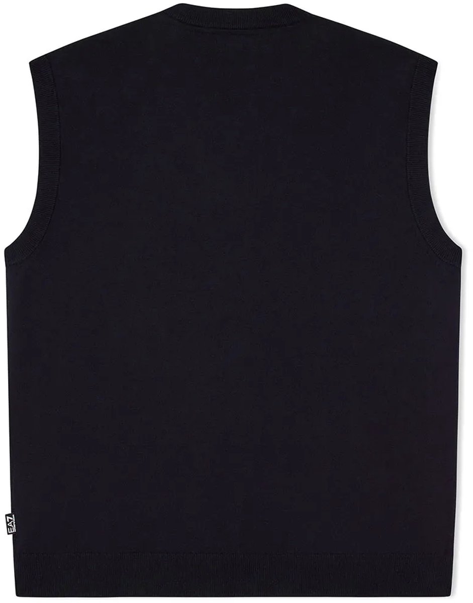 Ea7 Emporio Armani 7m002858_af19504 Gebreid Vest Zwart M Man