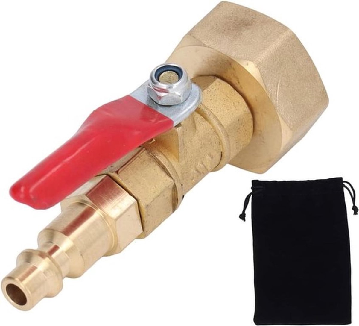 - Tuinslang Winterklaar Adapter - Tuinirrigatie - Messing - Snelkoppeling - RV-jachten - Vrouwelijk.