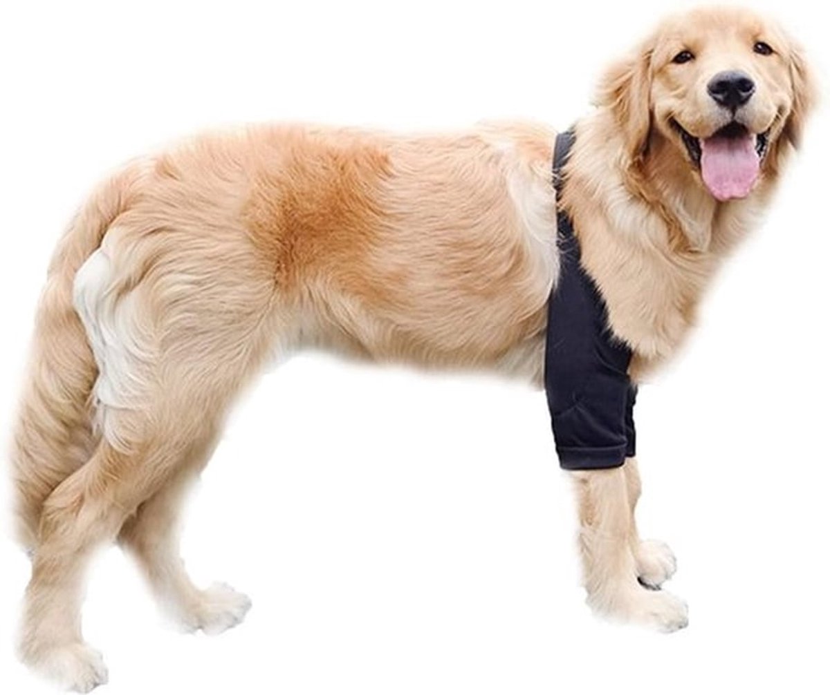 Honden Herstelpak - Wondbeschermer Hond - Bescherming Na Operatie - Anti-lik Ontwerp - Maat XL - Zwart