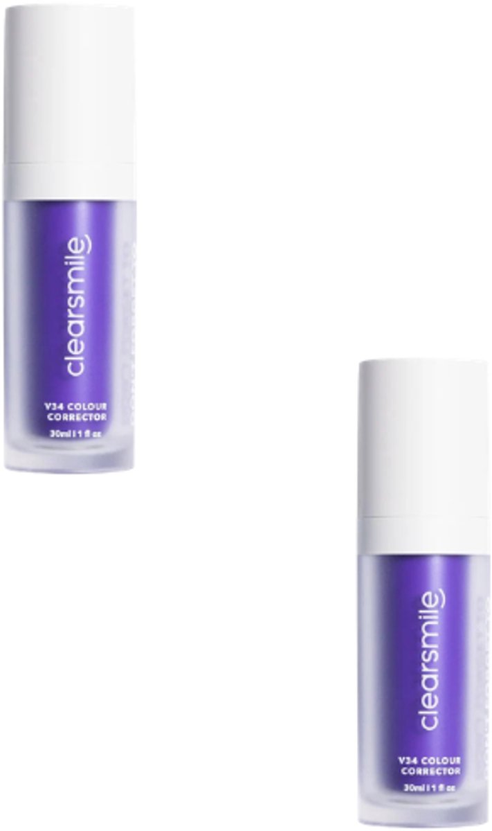 2x Clearsmile V34 Colour Corrector Serum - 30 ml