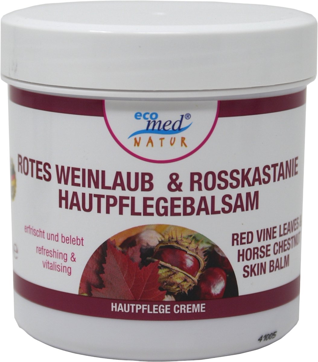Eco-Med rode wijnbladeren en paardenkastanje gel | 250 ml