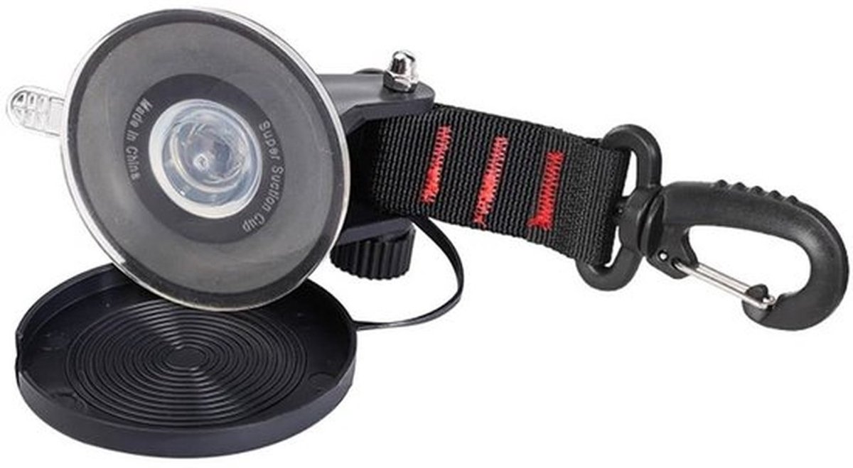 Heavy Duty Zuignappen - Siliconen Power Tie Downs - Sterke Hechting - Buiten en Binnen Gebruik - Voor Auto en RVs - 2 Stuks