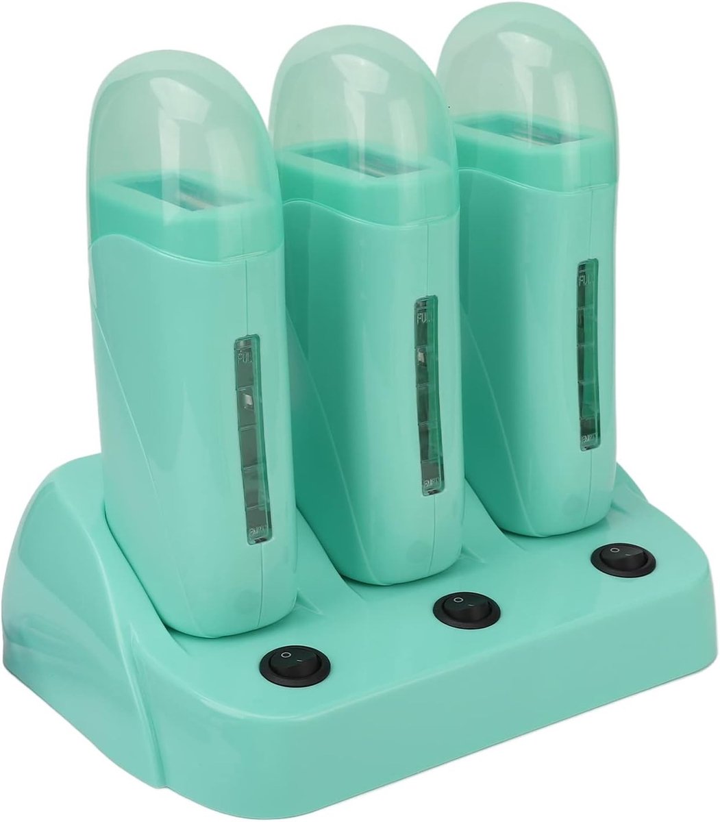 Roll-on Waxverwarmer - Wit - 220V EU - 3-in-1 Elektrische Ontharingswaxverwarmer - Voor Thuis en Schoonheidssalon