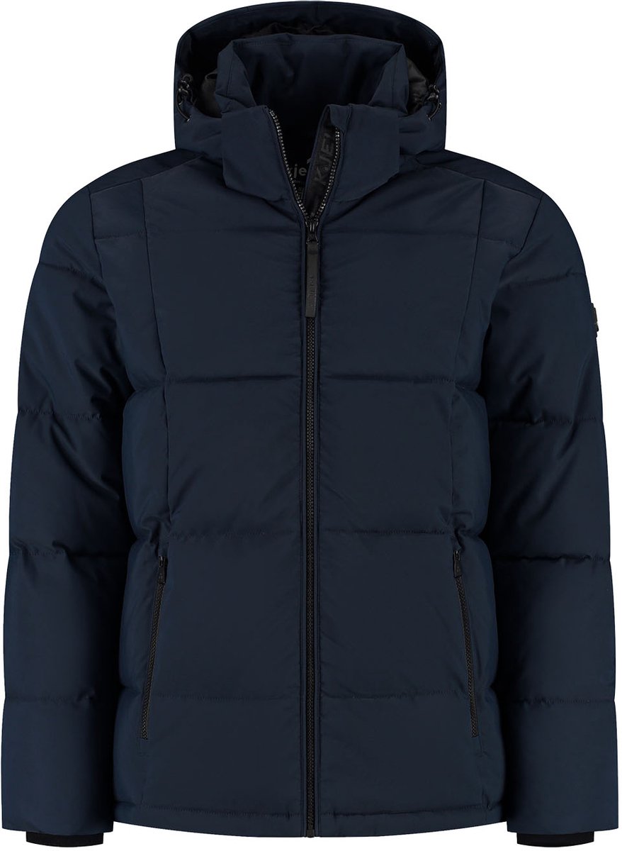 Kjelvik Ace Heren Outdoorjas Donker Blauw
