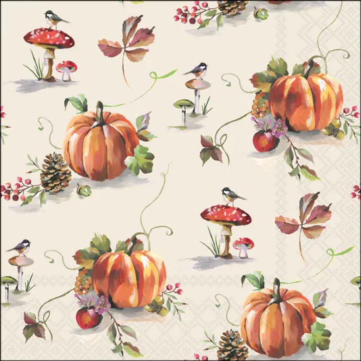 Lunch Servetten Autumn splendour - Ambiente - 33x33 cm