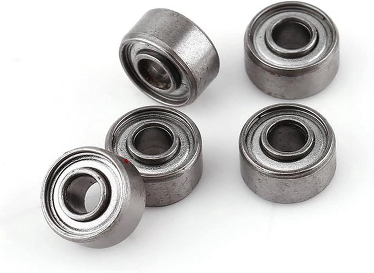 10 stuks mini-kogellagers 693ZZ - 3 x 8 x 4 mm - dubbel afgeschermd