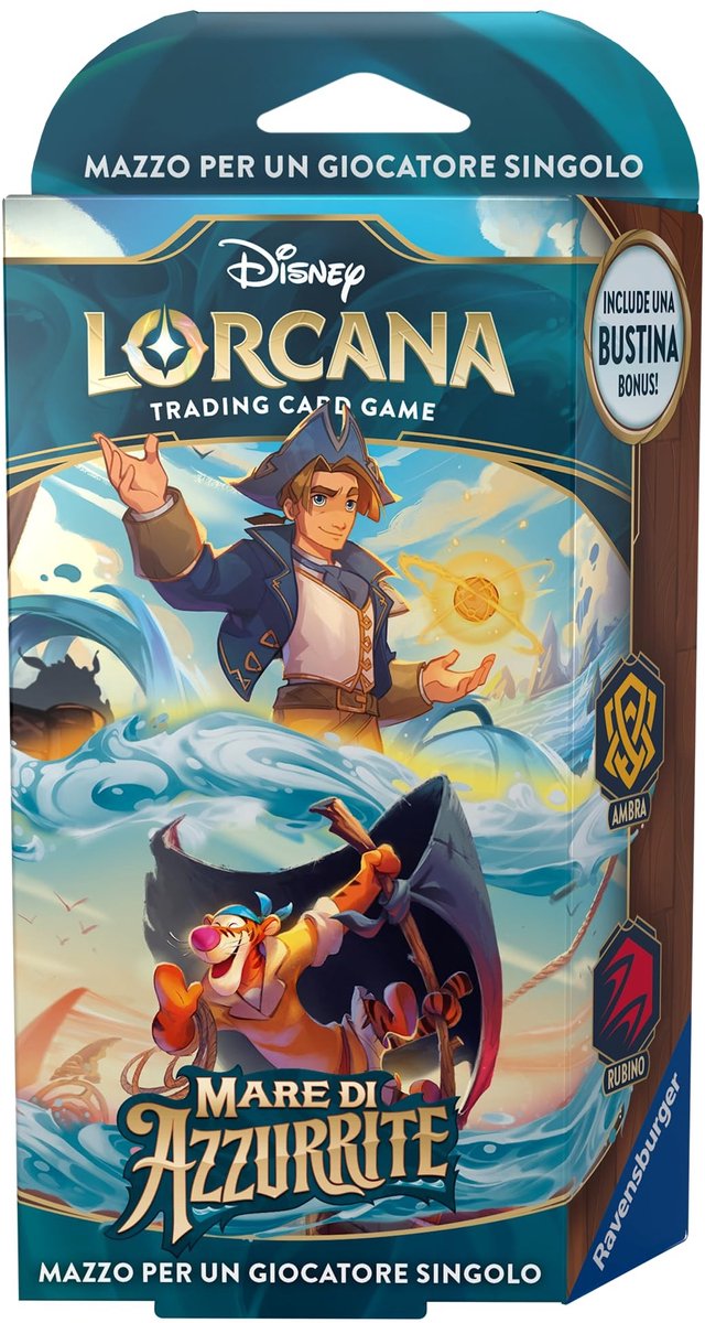 Solidchoice - Disney Lorcana TCG Starter Deck: Mare di Azzurrite