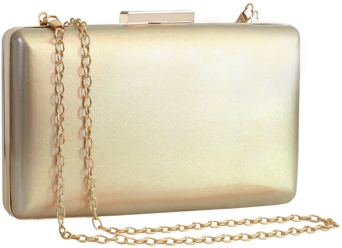 Solidchoice - Avond Clutch Tas van Patent Leder voor Feestelijke Gebeurtenissen