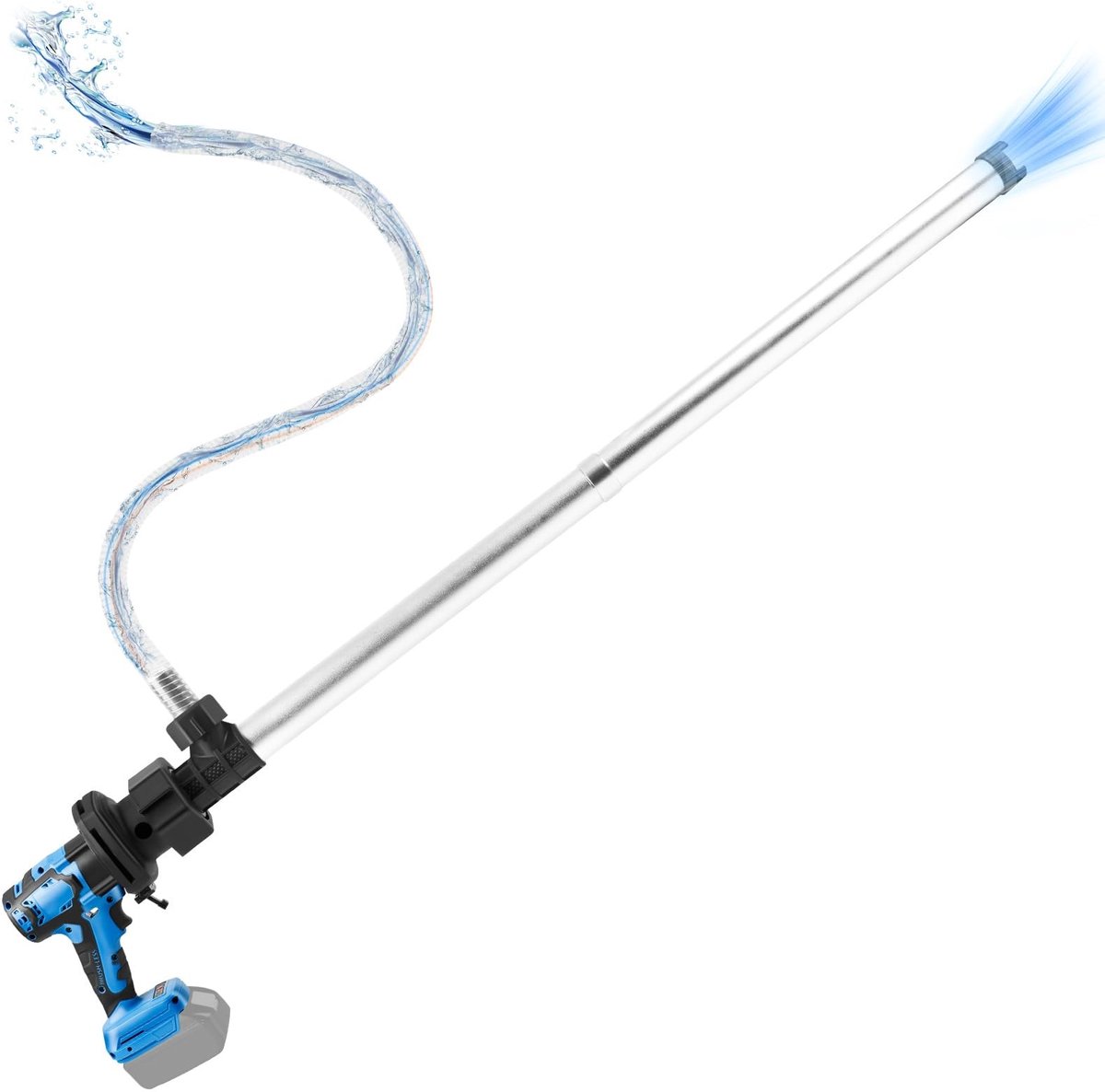 Solidchoice - Draagbare Waterpomp voor Tuin en Zwembad