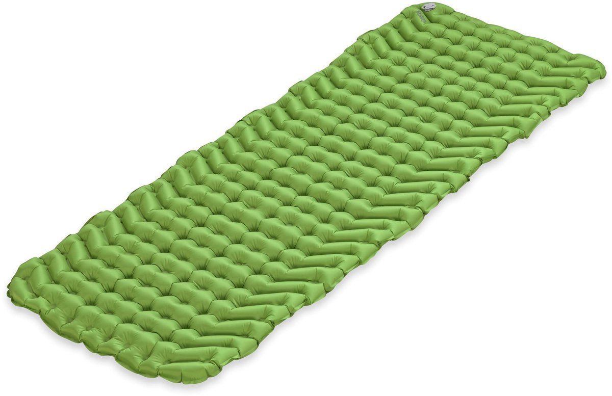 Solidchoice - Opblaasbaar Enkel XL Slaapmatje WanderLite 198 x 71 x 6.5 cm