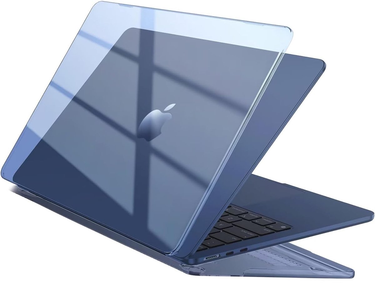 Solidchoice - Crystal Clear Beschermhoes voor MacBook Air 15 Inch, Ultra Dun