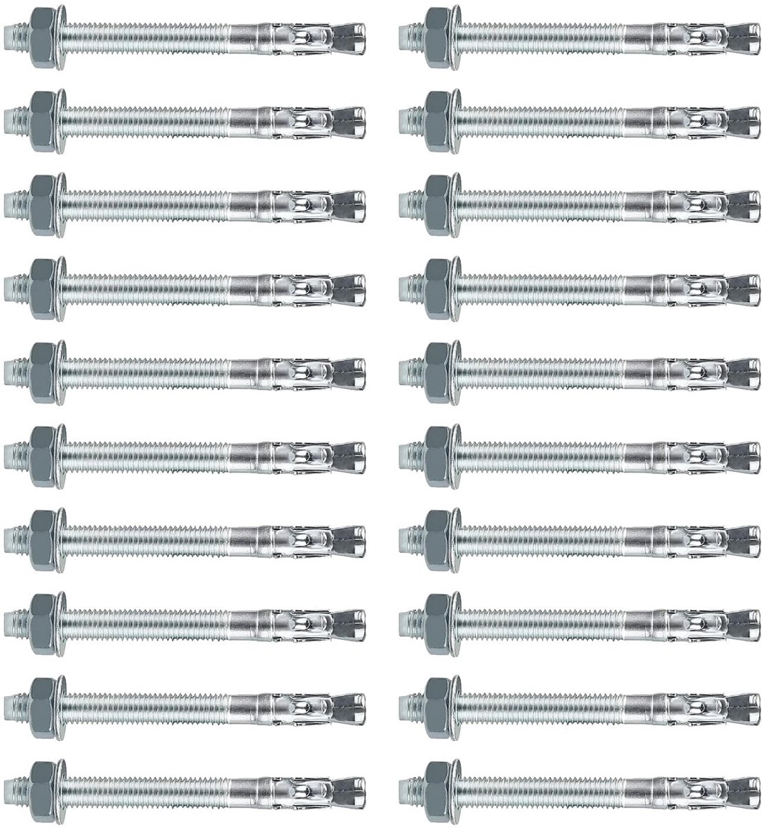 Solidchoice - Heavy Duty Ankerset van 20 Stuks