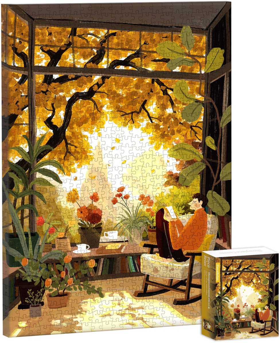 Solidchoice - Wanddecoratie Puzzel van 696 Stukken met Paco Yao Thema