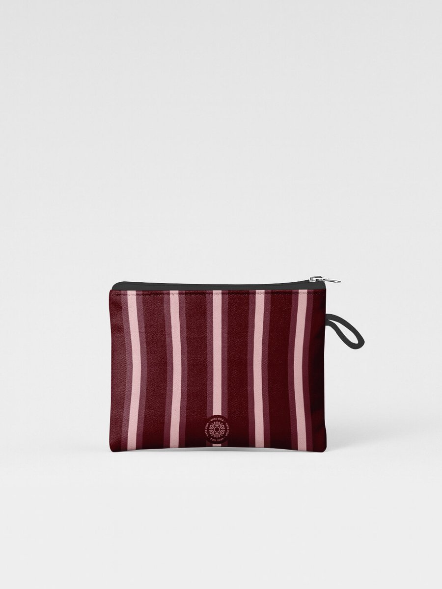 Vaya Vida - Pouch - Ruby Stripes