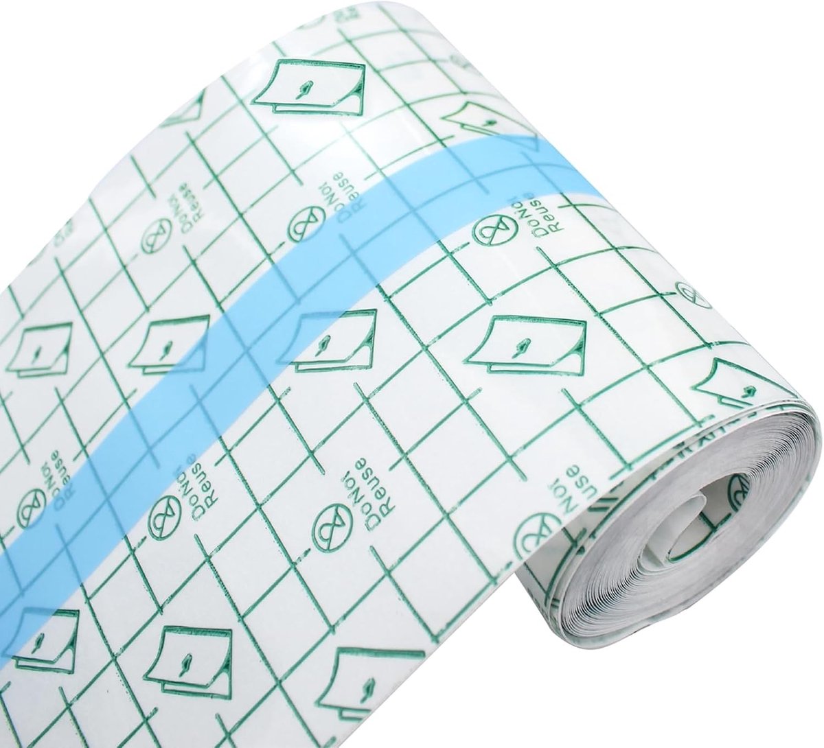 Waterdichte Transparante Bandage Rol voor Sport, Douche en Wondverzorging (10cm x 5m)