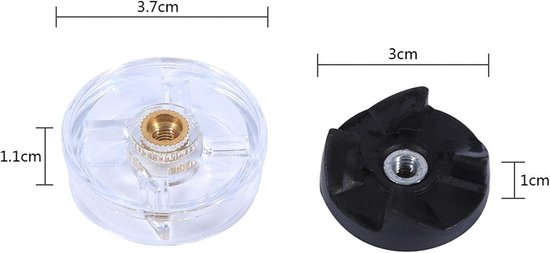 Vervangingsonderdelen voor Blender - Basis Tandwielen en Bladen voor 250W Juicer, Geschikt voor Smoothies en Sappen — afbeelding 5