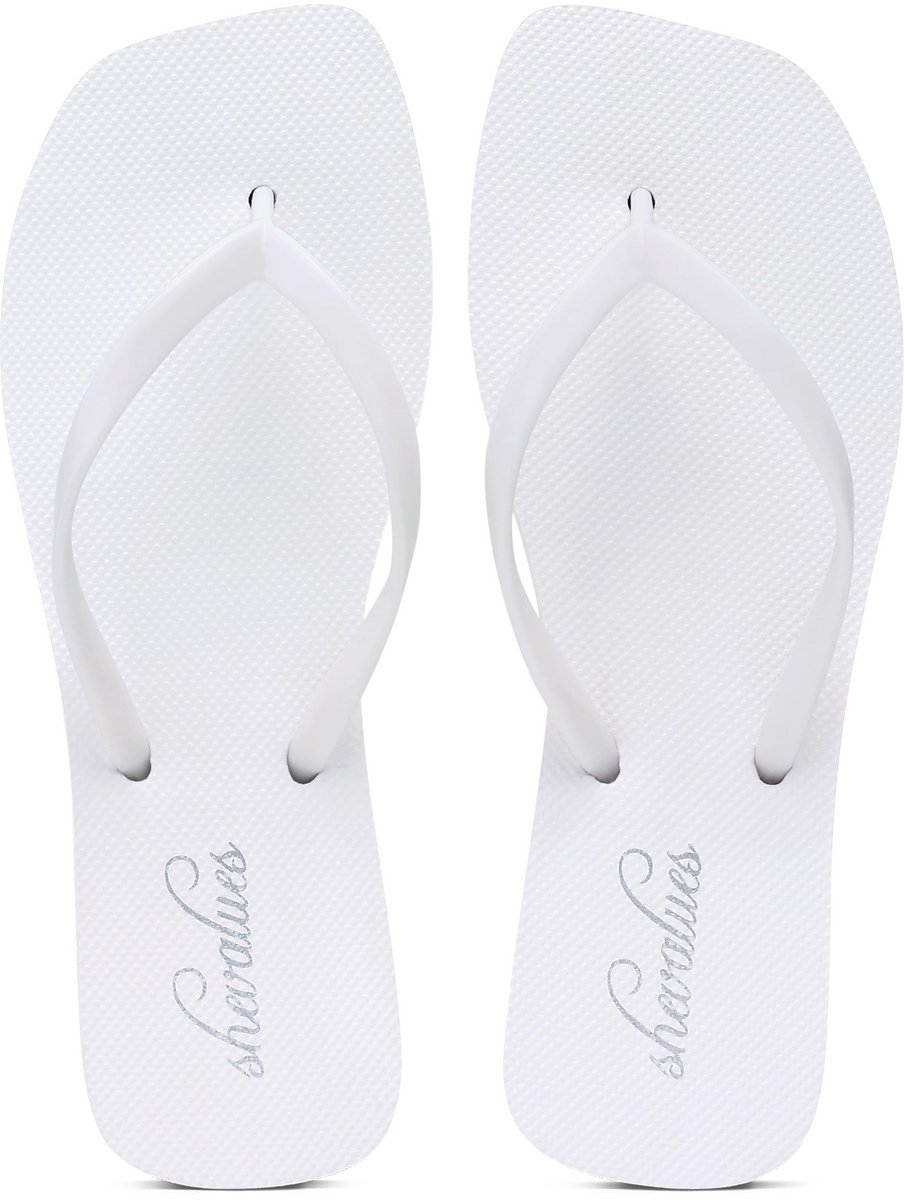 Homaxy- Slim Slippers - Anatomische Teenslippers - Dames Slippers -38-Wit