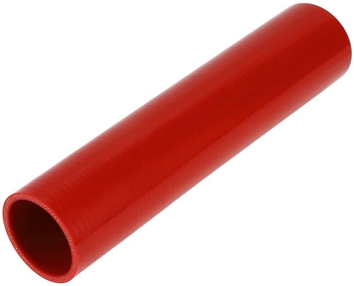 Siliconen Koelslang 300 mm - Binnendiameter 57 mm - Rood - Meerlaags Geweven - Temperatuurbestendig tot 300℃ - Geschikt voor Koelvloeistof