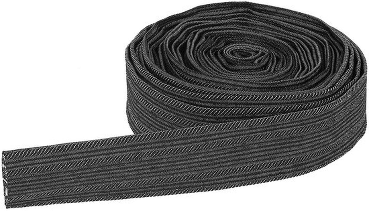 Nylon Beschermhoes Luiertas - Flexibele Kabel 7,5 Meter - Slijtvast en Vlamvertragend - Denim Kleur - Lasslang Bescherming - Ideaal voor